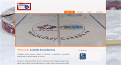 Desktop Screenshot of canadianarenaservices.com